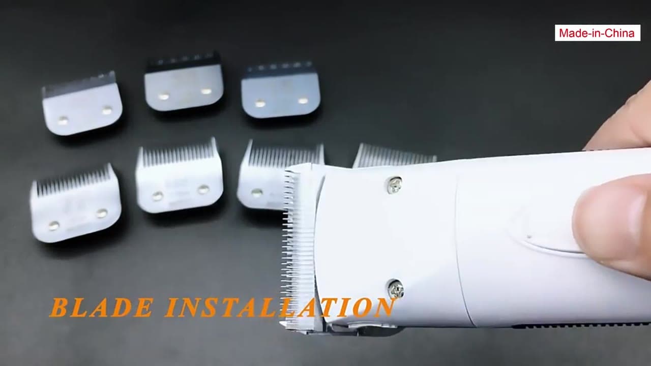#10 detachable clipper blade, attachment view