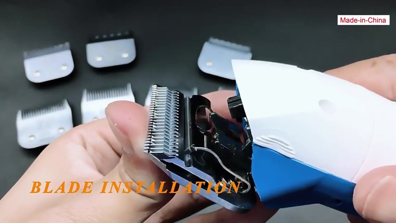 #15 detachable clipper blade, attachment view