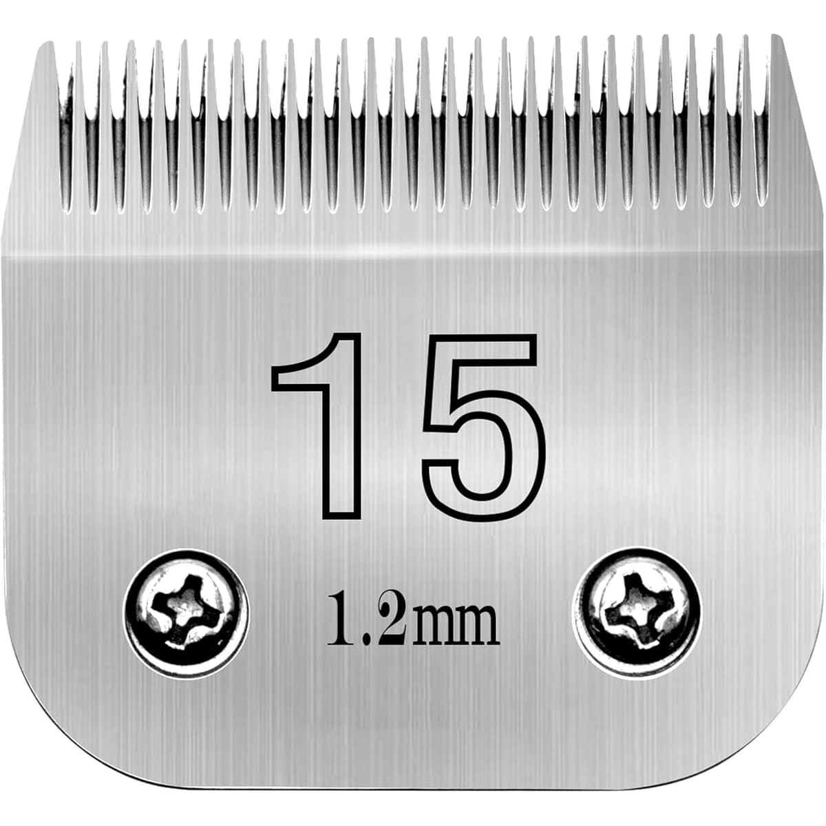 #15 A5 detachable clipper blade, front view