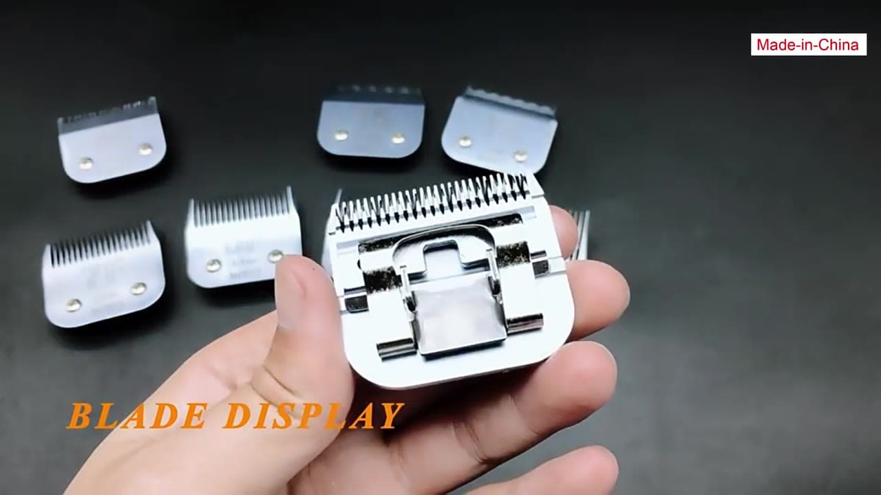 #30 detachable clipper blade, rear view