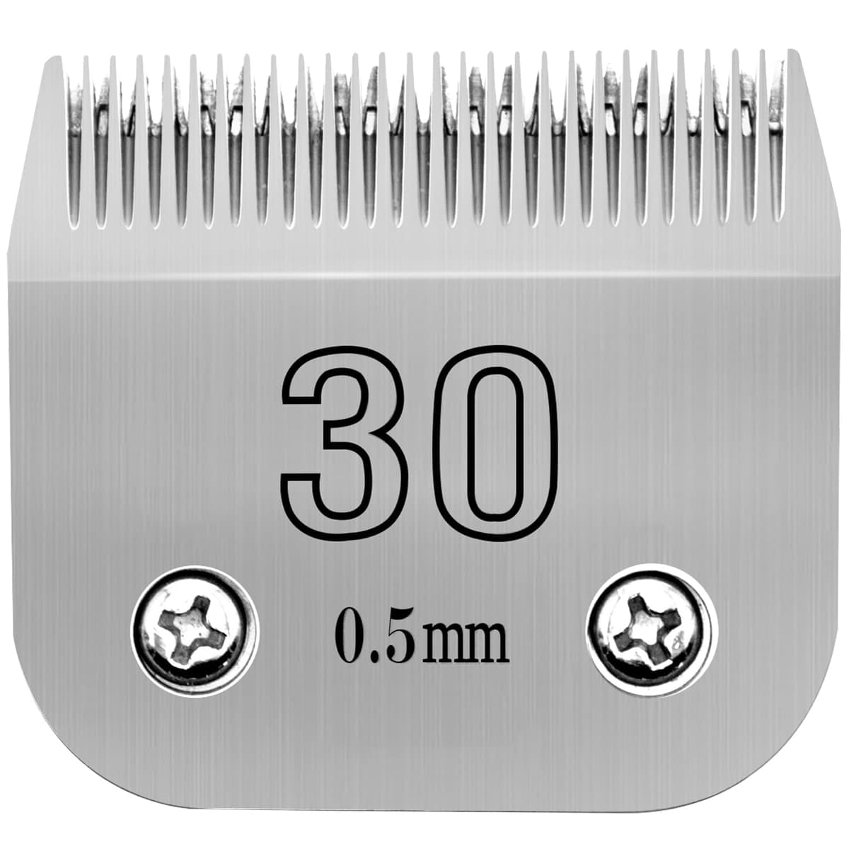 #30 A5 detachable clipper blade, front view