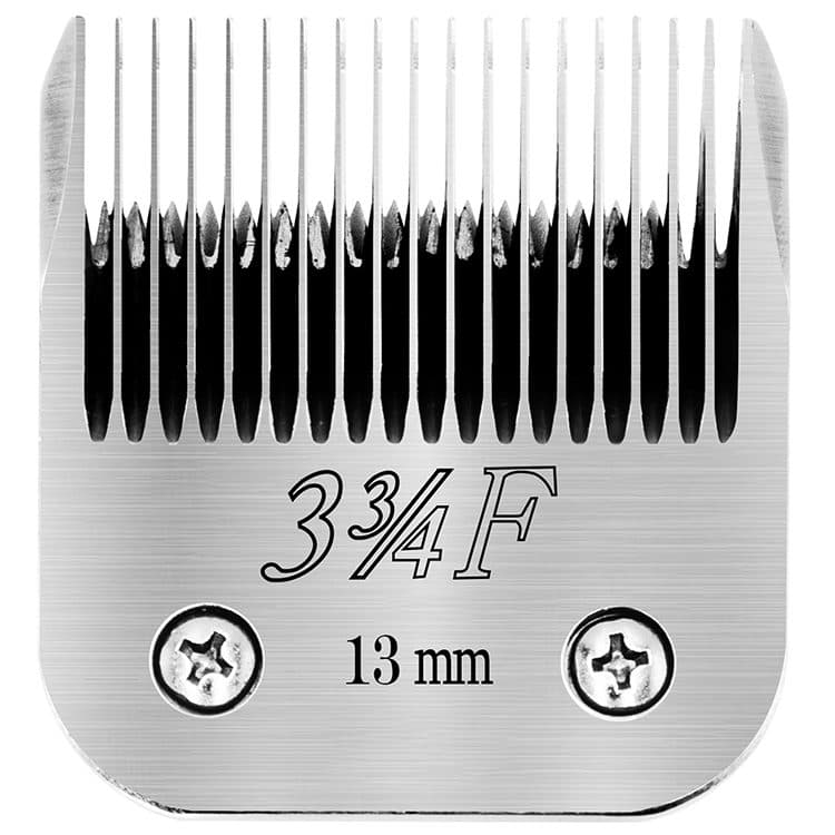 #3F A5 detachable clipper blade, front view